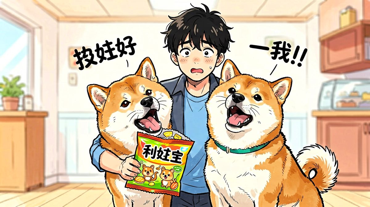 狗：你叫的那是另外的价钱