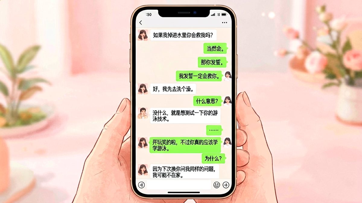 送命题还能这样反杀，女友套路深似海