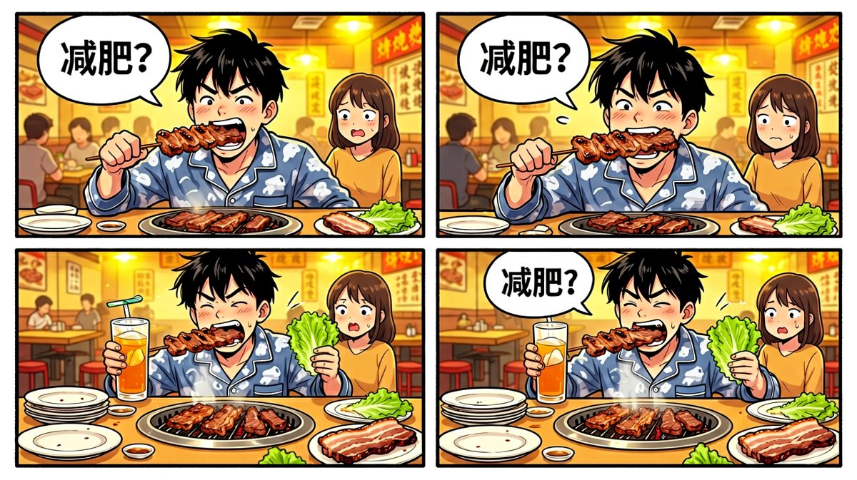 第二天？明天再减！
