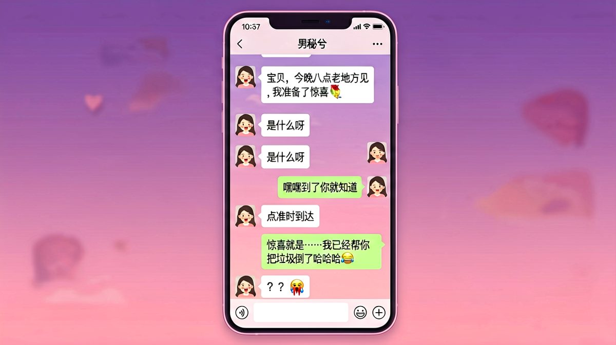 最大的惊喜是你连礼物的概念都没有