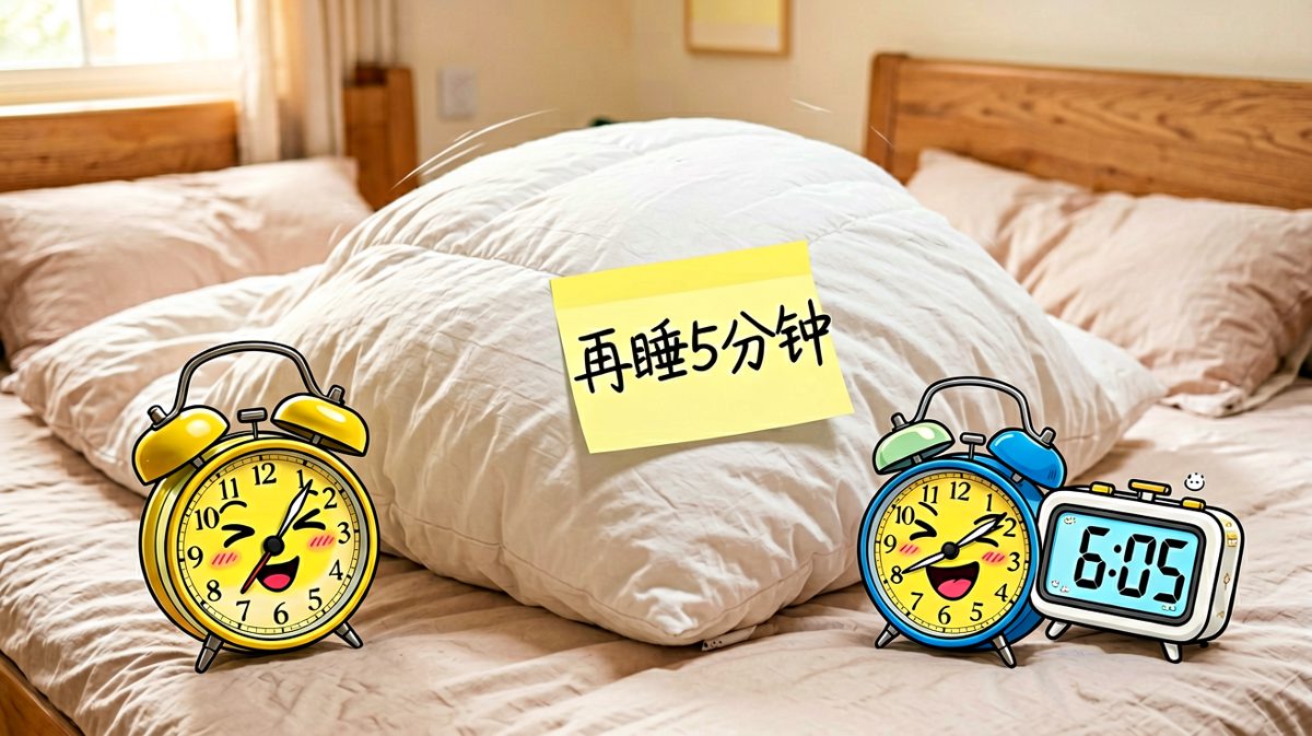 说好只睡5分钟，结果……