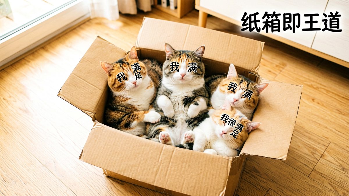 猫：只要箱子够小，我们就能融为一体