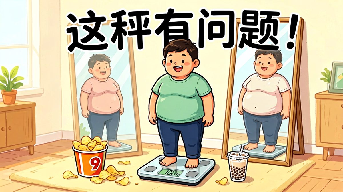 体重秤：我的锅，背定了