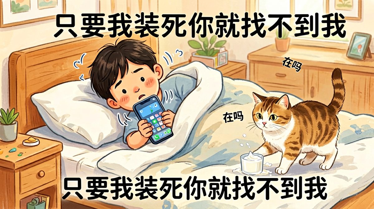周末装死守则第一条