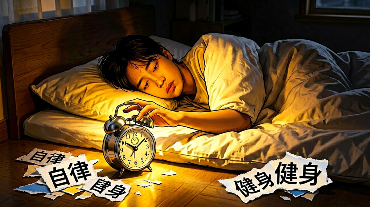 闹钟又响了，但被子封印了行动力。