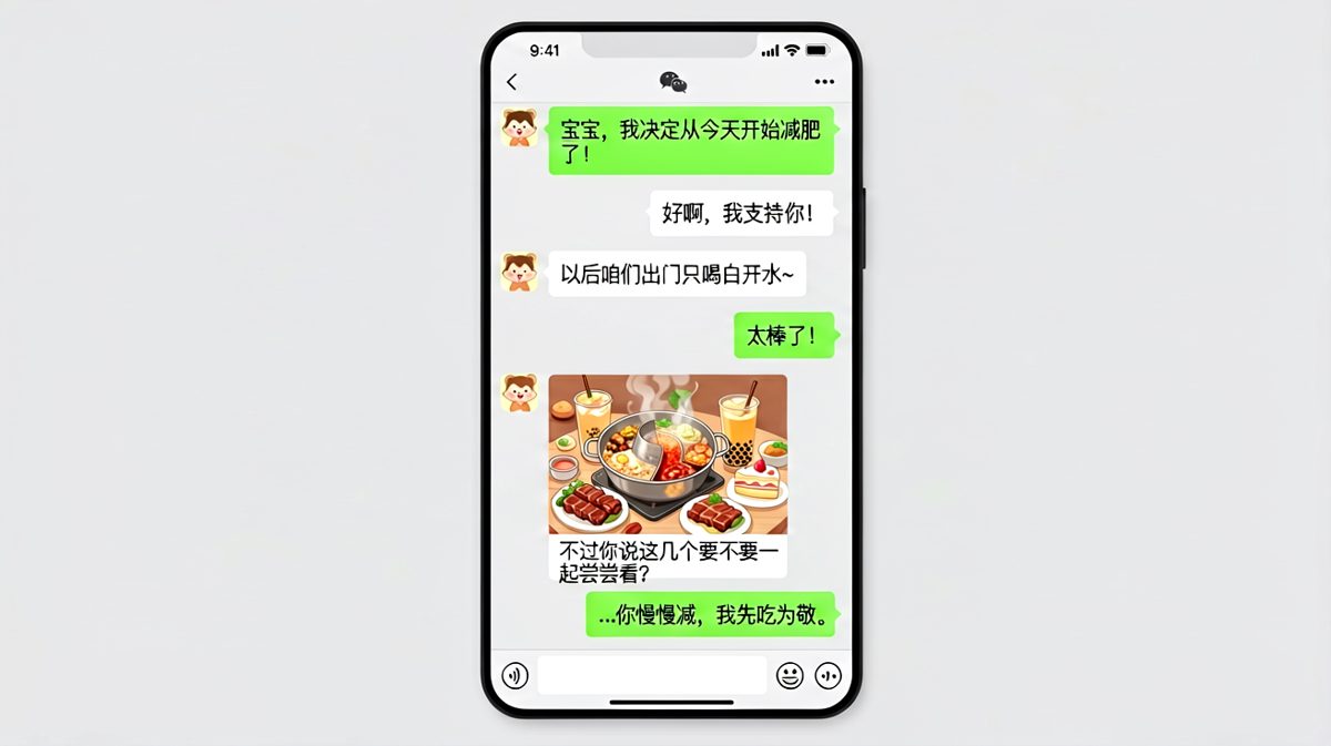 减肥计划从早上到中午就彻底崩盘