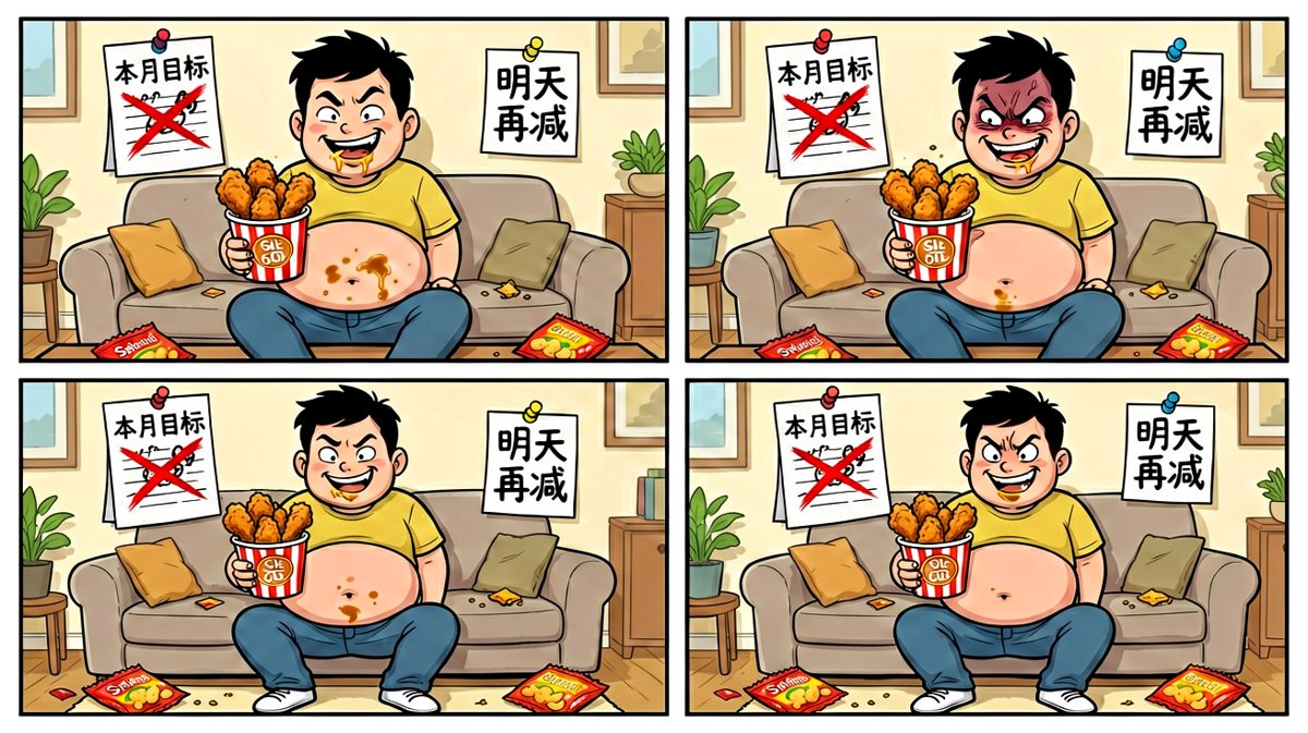 第四天：减肥的事，明天再说！