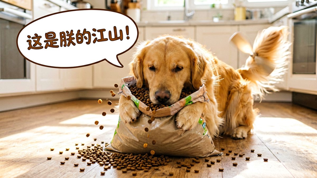 狗：这袋狗粮，我罩了！