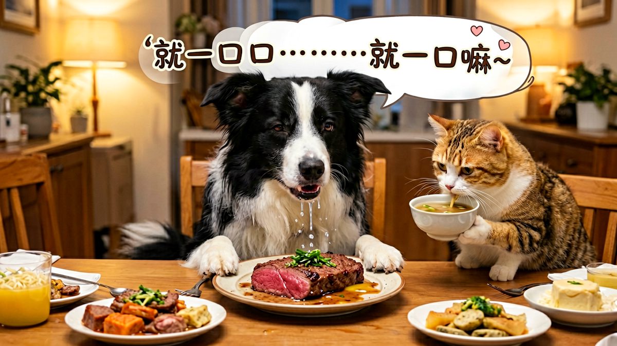 狗：我的眼神已经说明了一切！