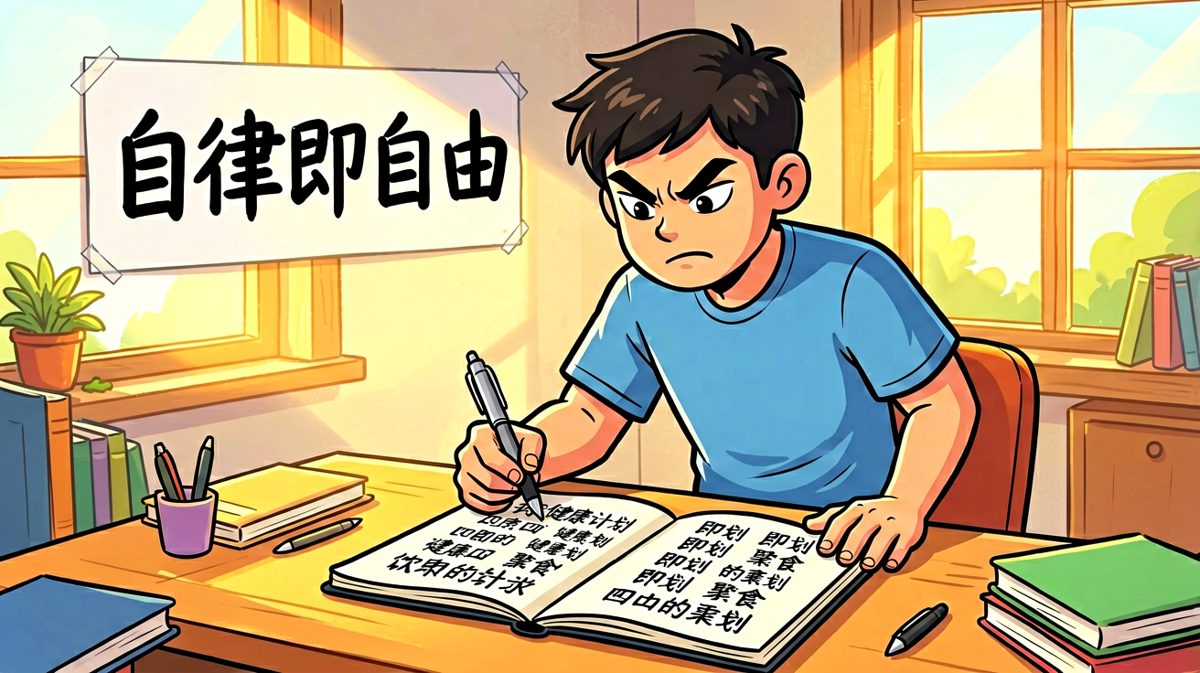 雄心壮志立下减肥flag，感觉这次一定行！