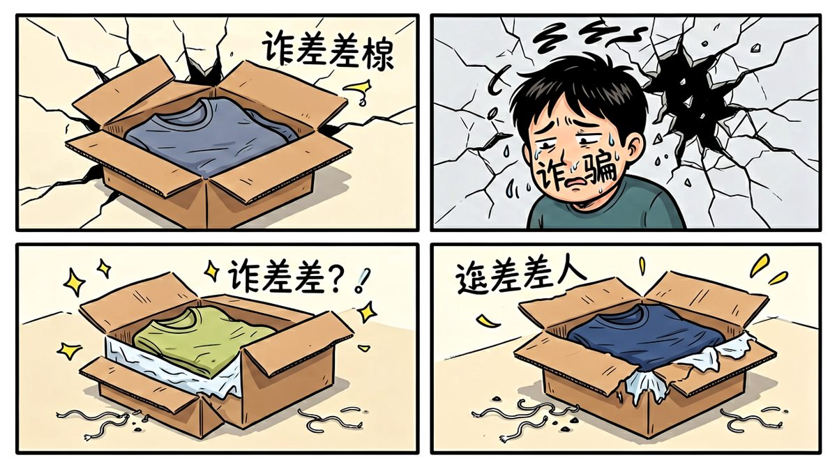 买家秀 vs 卖家秀，当场破防！