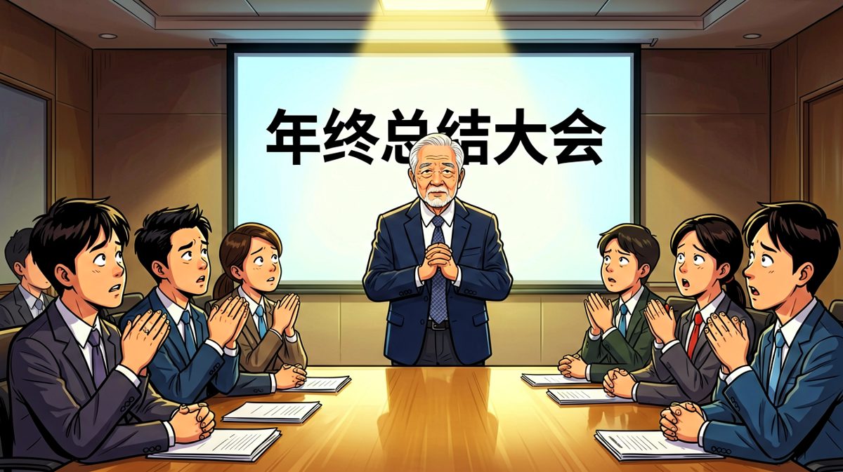 场景二：老板慷慨陈词'今年大家辛苦了，为了感谢你们，公司决定实行弹性工作制'，员工们欢呼雀跃，老板紧接着说'弹性的意思是——工资可以弹性地少发，上班必须准时'。