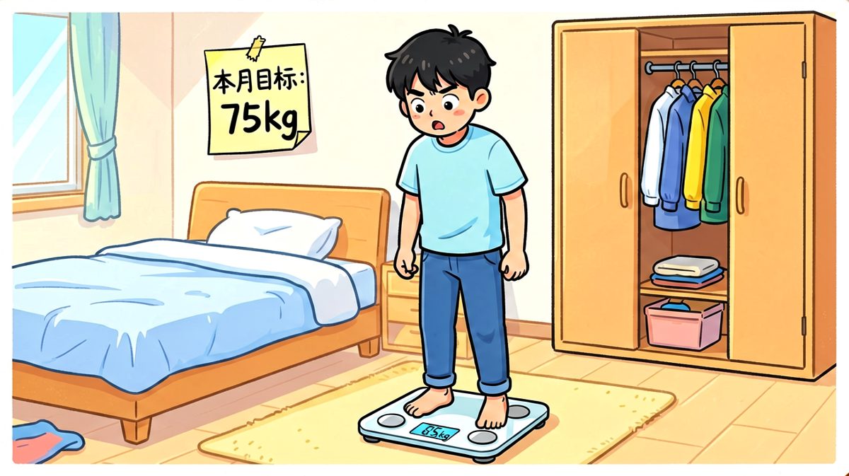 小陈下定决心，从今天开始减肥！
