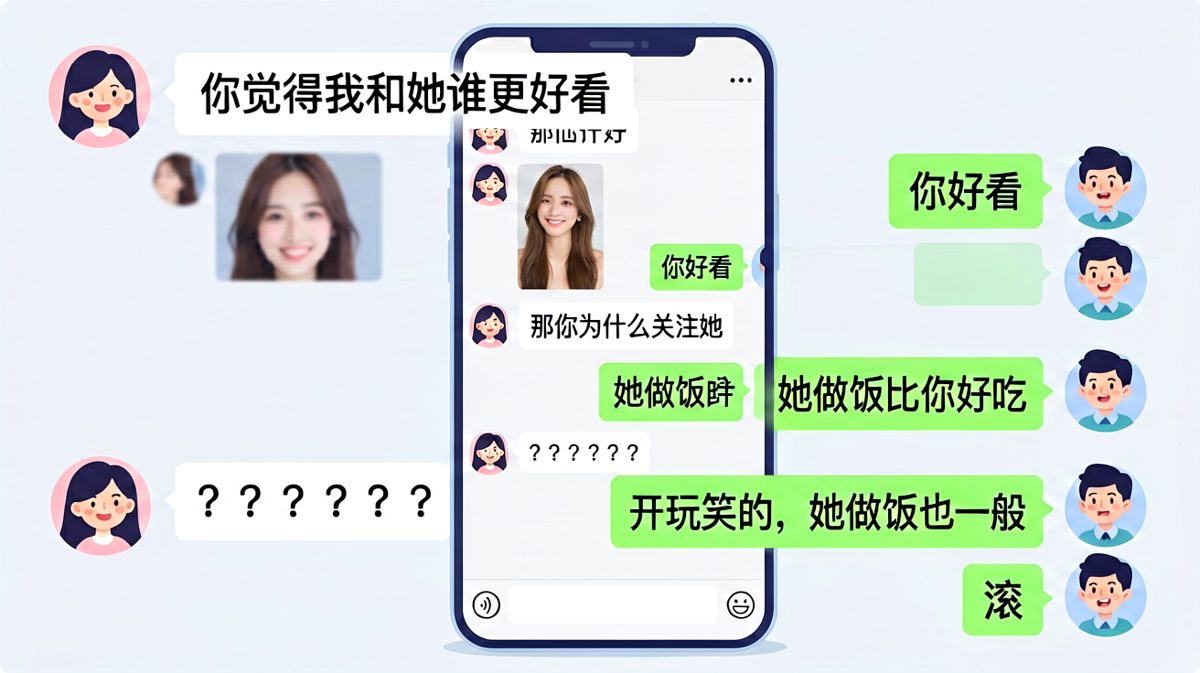 送命题变翻车现场的经典名场面