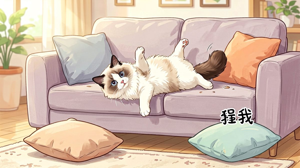 我很好，我没被卡住，我真的只是在思考猫生