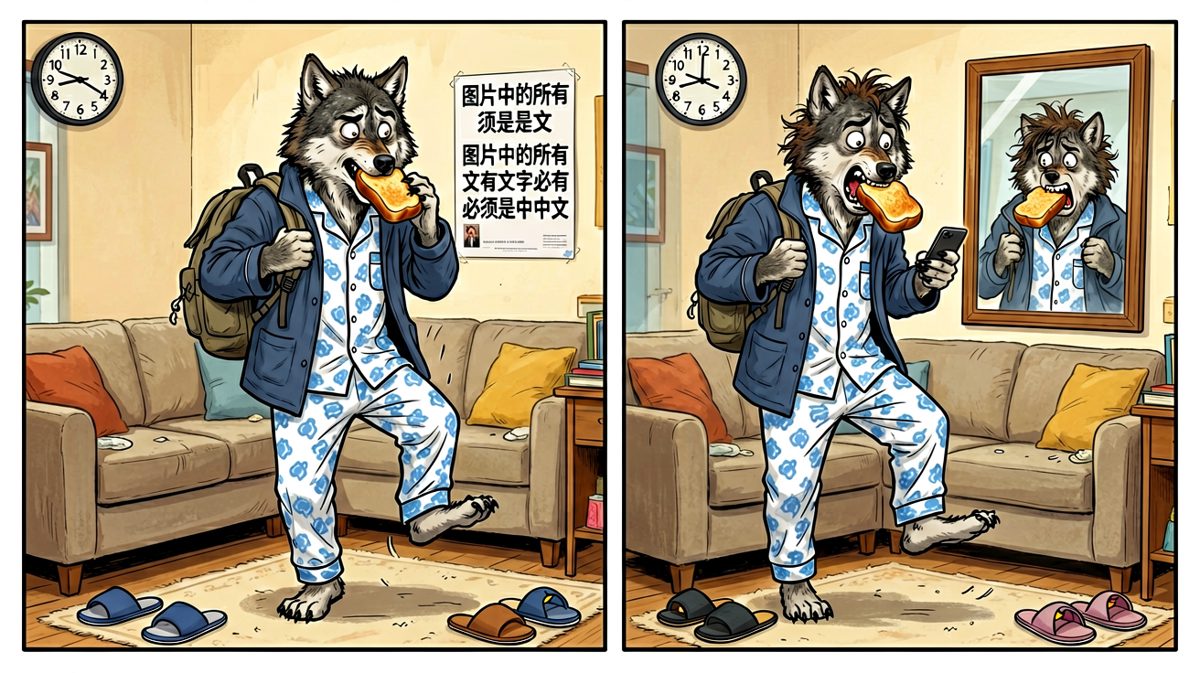 猛然惊醒：还有十五分钟就要迟到了！