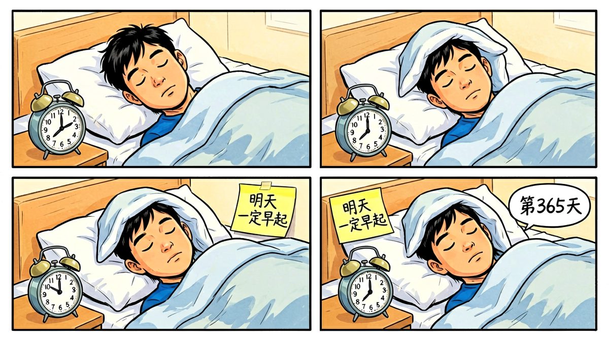 flag立了多少年，明年一定实现。