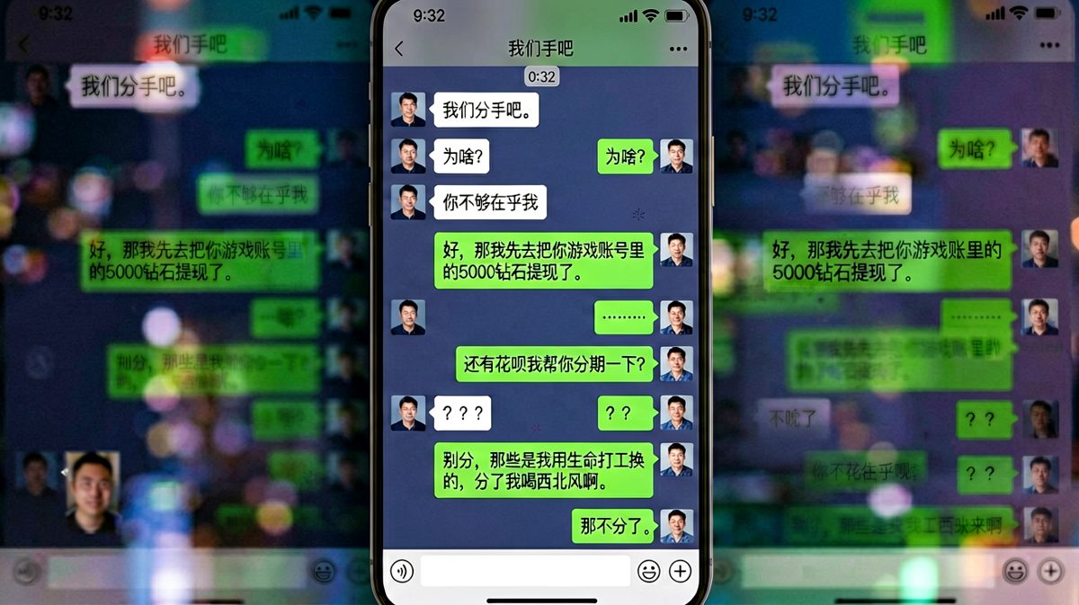 提到钱的时候，他比谁都在乎