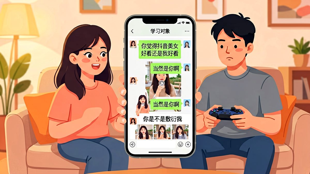 以为要面临送命题，结果男友收藏夹里全是你。