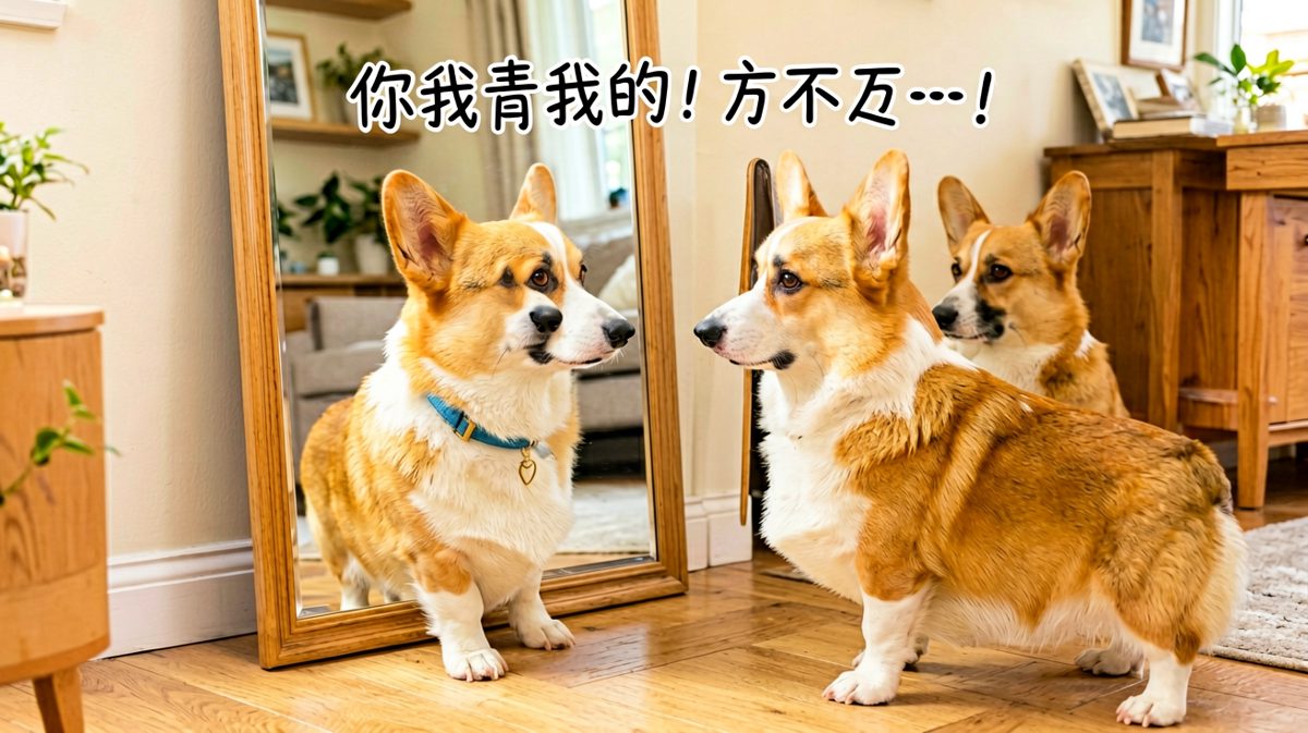 柯基：这人是谁？哦，原来是我，那就没救了