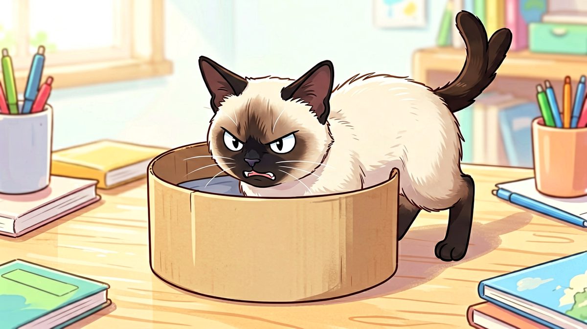 只要我不尴尬，箱子就会自动变大的……对吧？