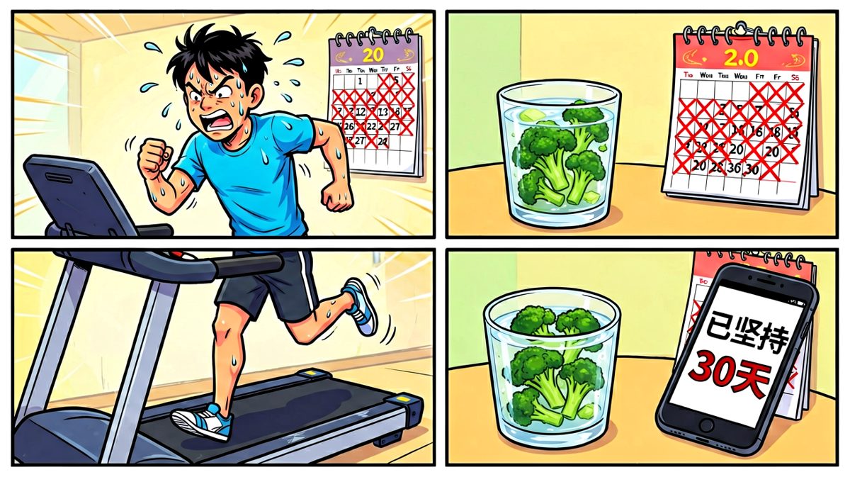 第30天，饿到看见西兰花都流口水……