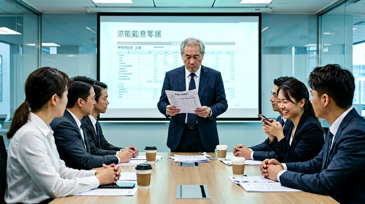 老板慷慨激昂讲绩效，员工却在手机上发表情包。