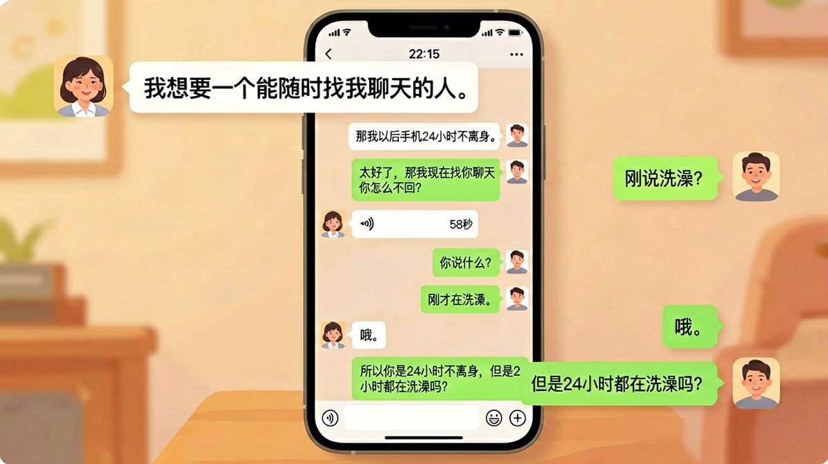 逻辑鬼才女友在线拆穿男友的敷衍