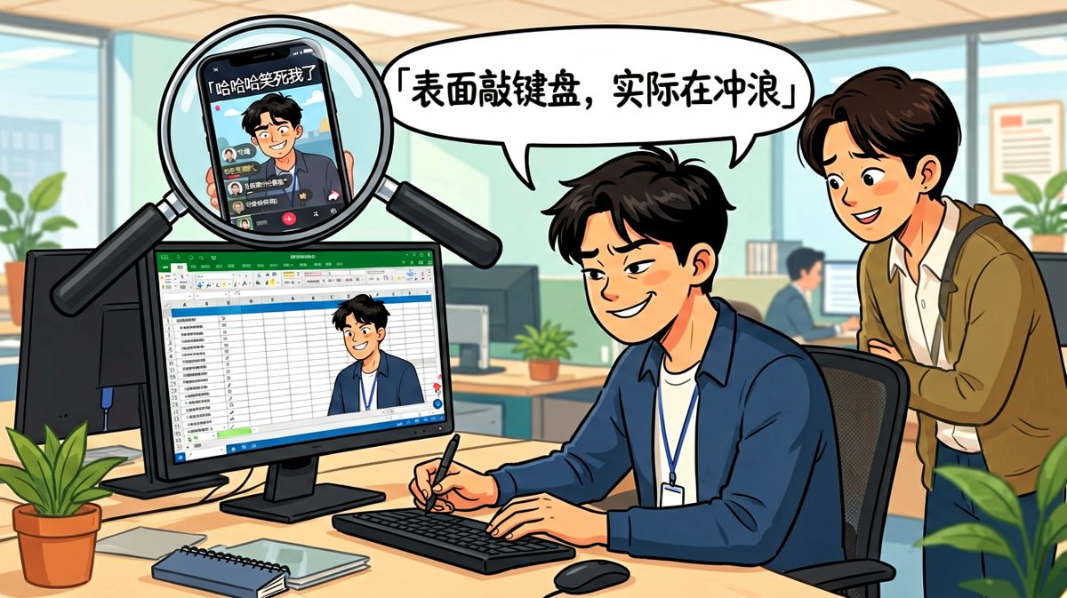 摸鱼的最高境界：让老板以为你在加班