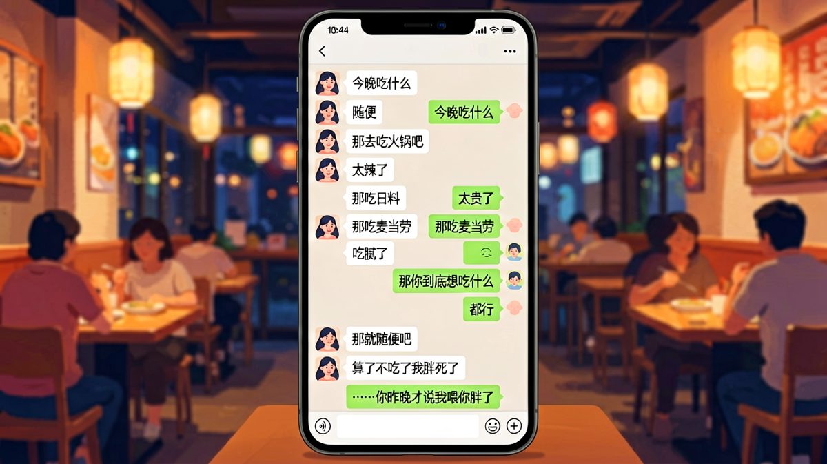 随便这两个字，是情侣间最大的陷阱