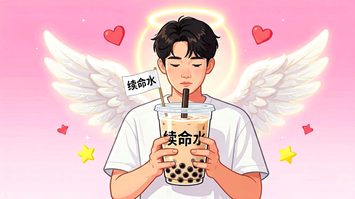 奶茶不是饮料，是我这条命的充电线。