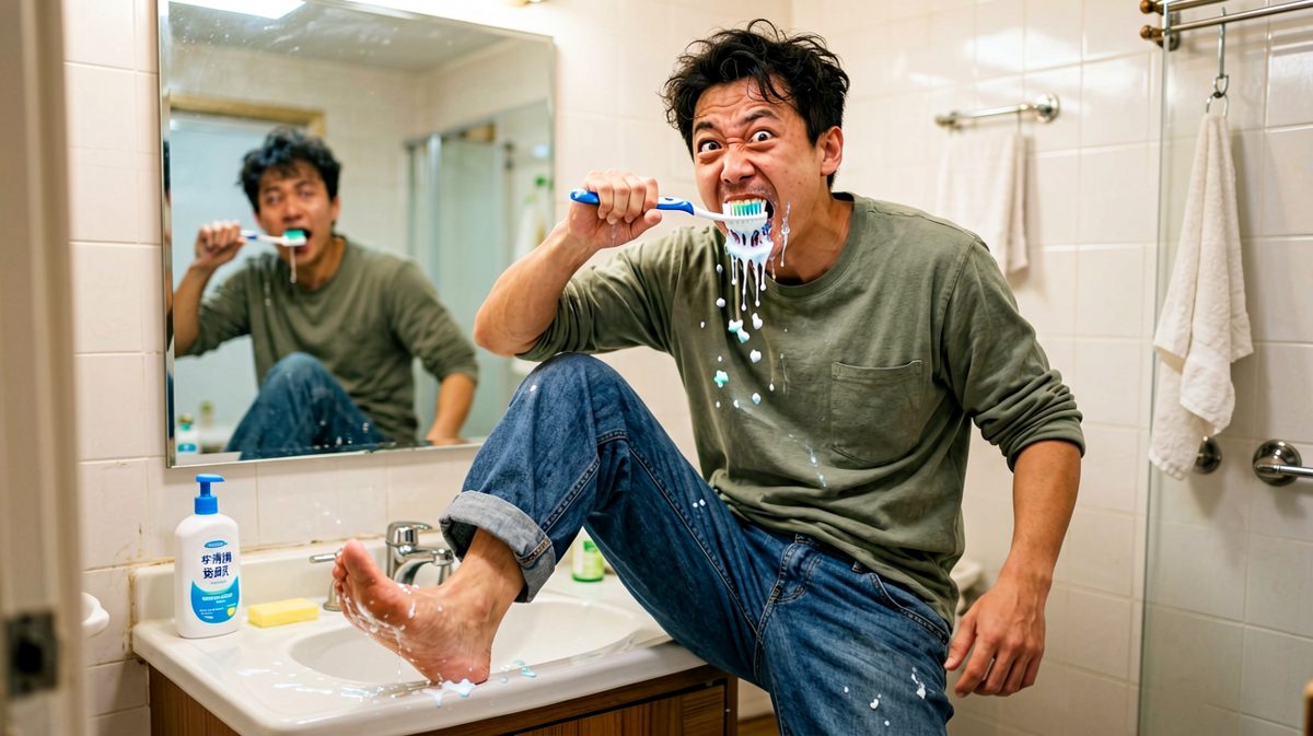 手忙脚乱，根本来不及