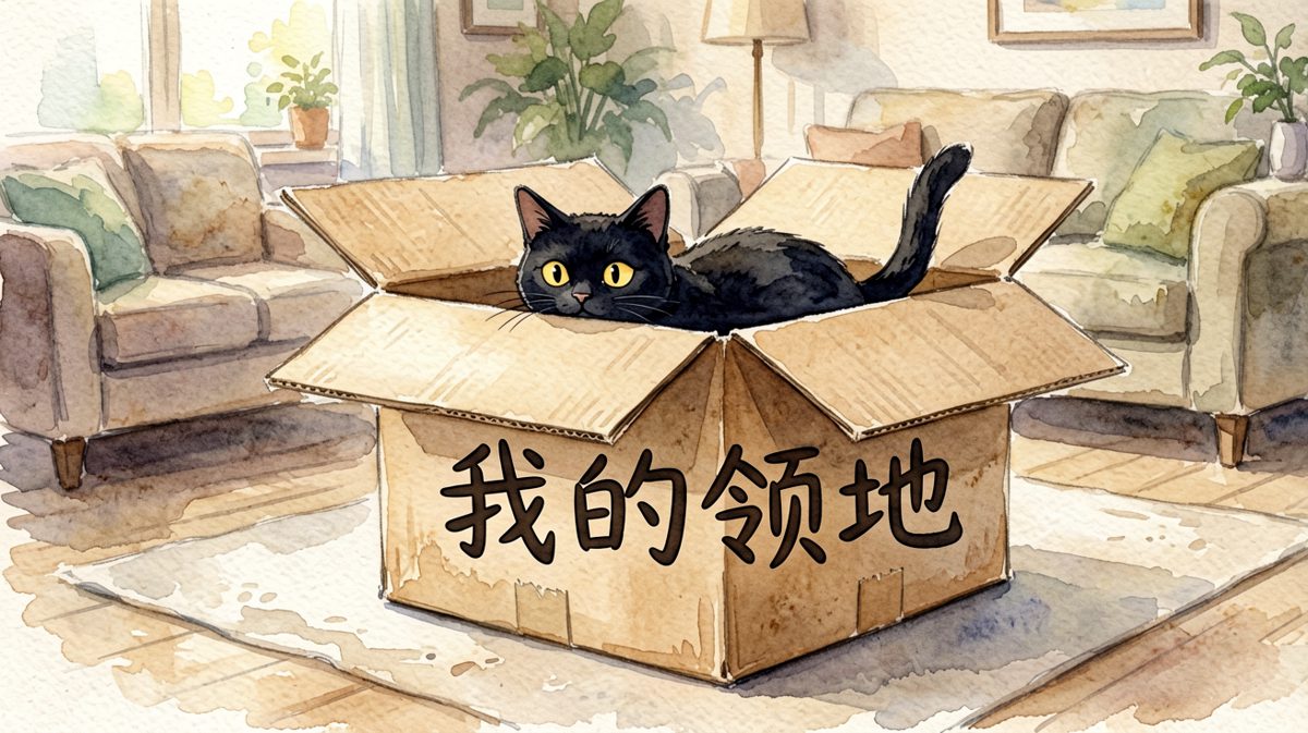 只要我藏得够快，铲屎的就永远找不到我。
