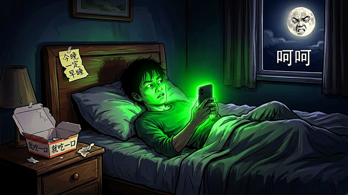 凌晨两点：反正明天也不用早起……吧？