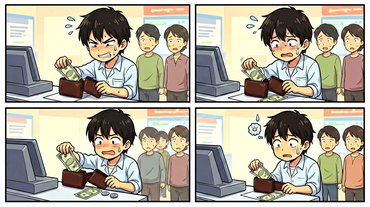 等等……钱呢？！