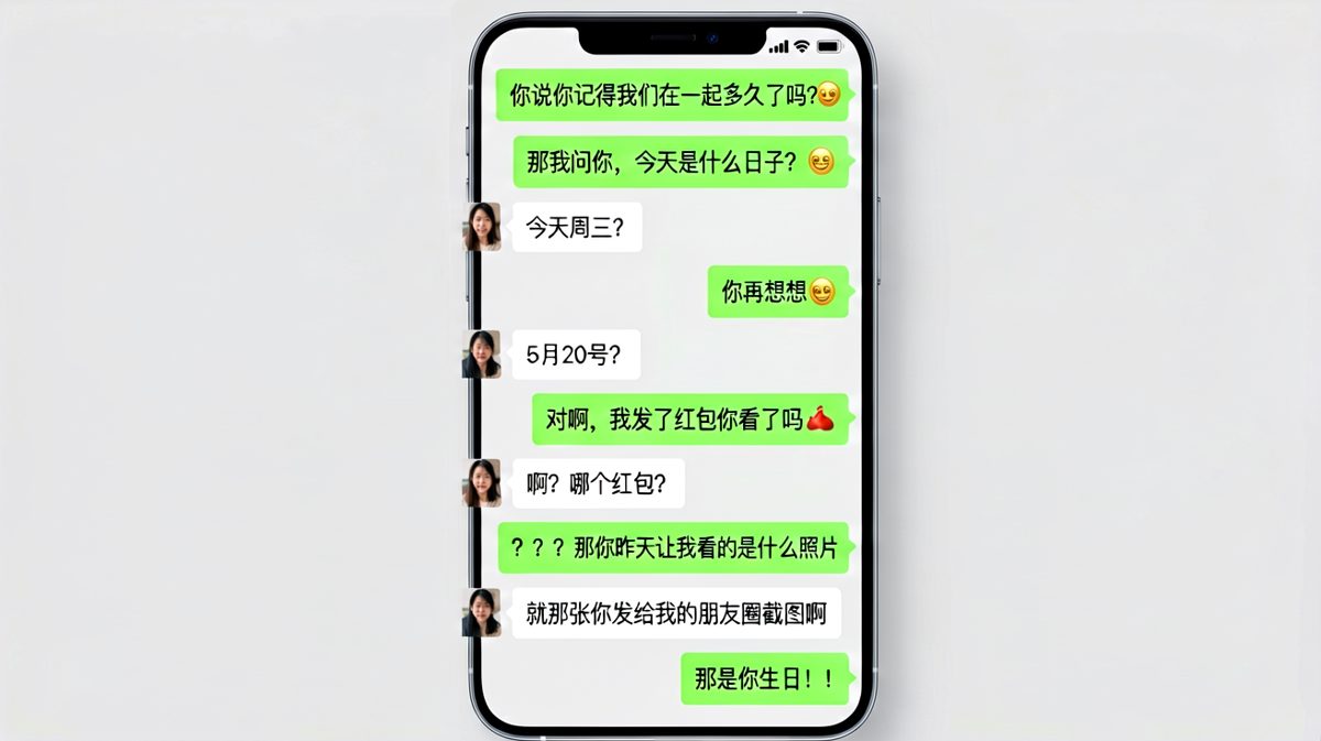 纪念日全忘，还搞混生日和纪念日
