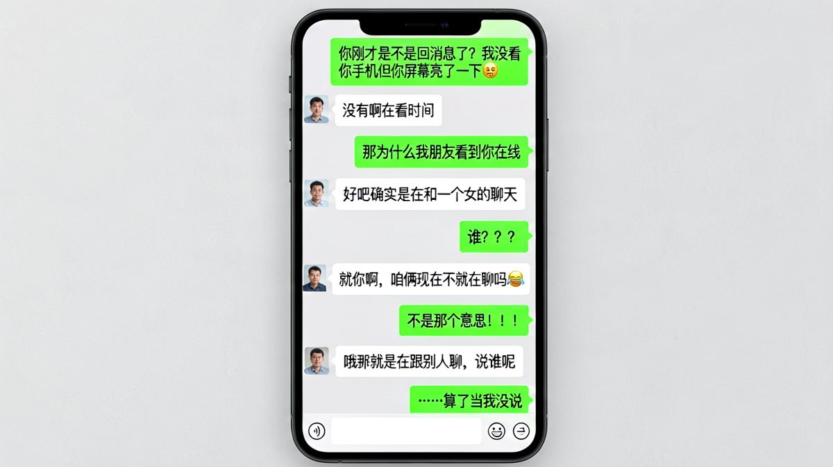 吃醋没成功反而被反向套路
