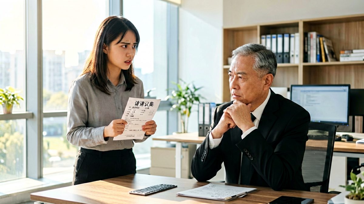 员工：老板我想请假两天——老板：今天是什么日子——员工：星期一——老板：我也刚来