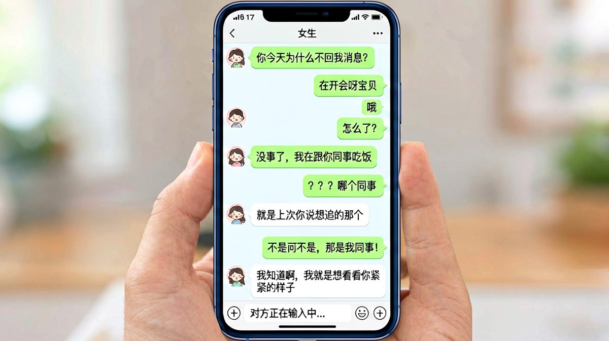 "我就是想看看你紧张的样子"——醋王女友的连环攻势