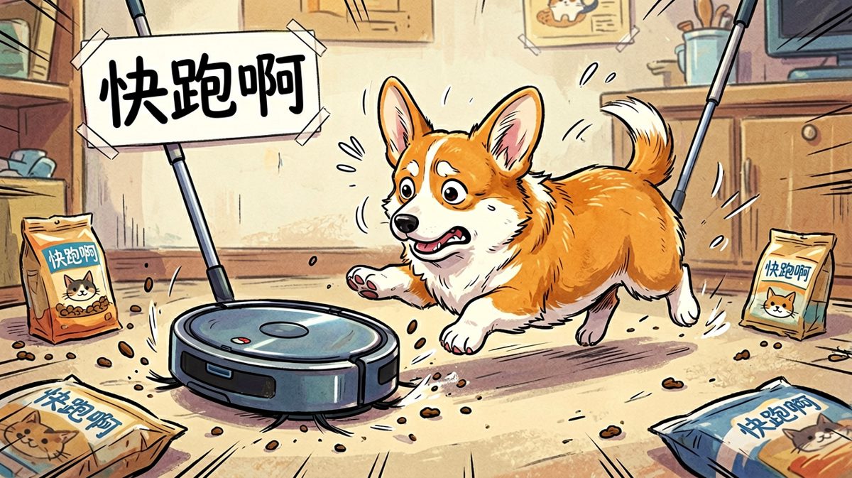 柯基：我以为它是大型犬！结果它是个盘在地上的怪兽！