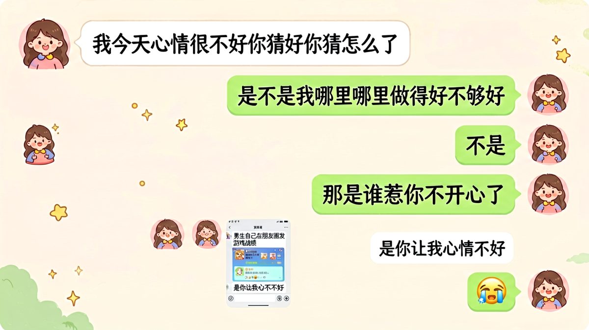气她的人恰恰是她最亲密的人