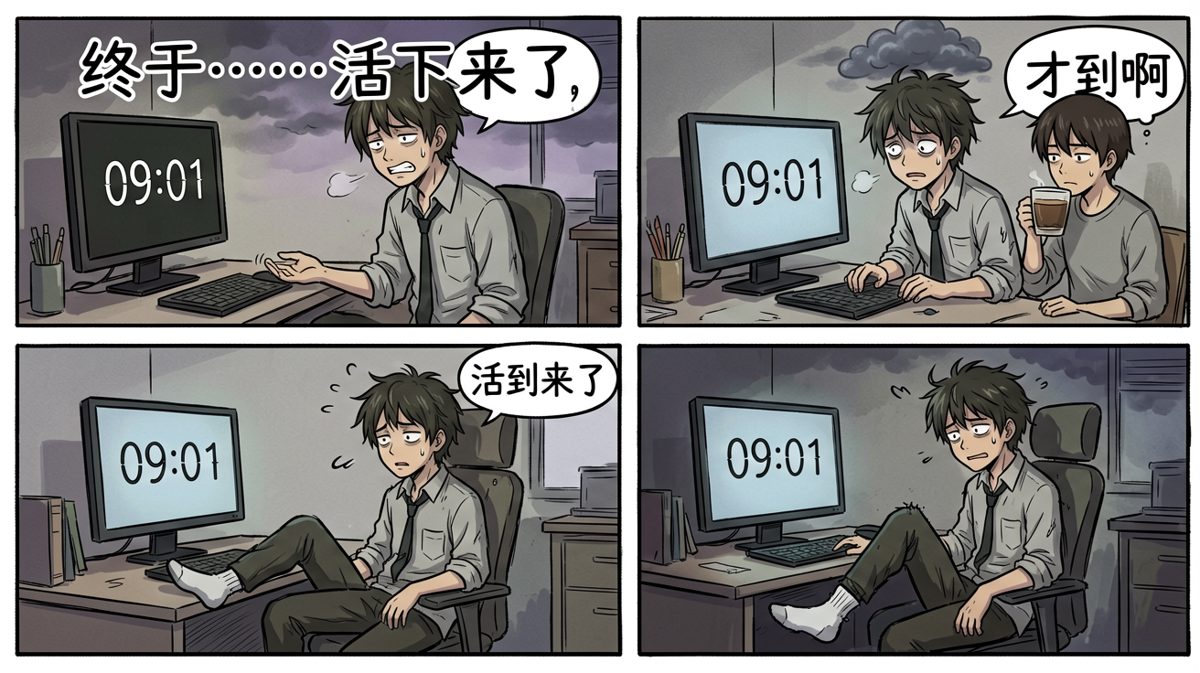 抵达战场，但灵魂还未到达，灵魂还在路上。