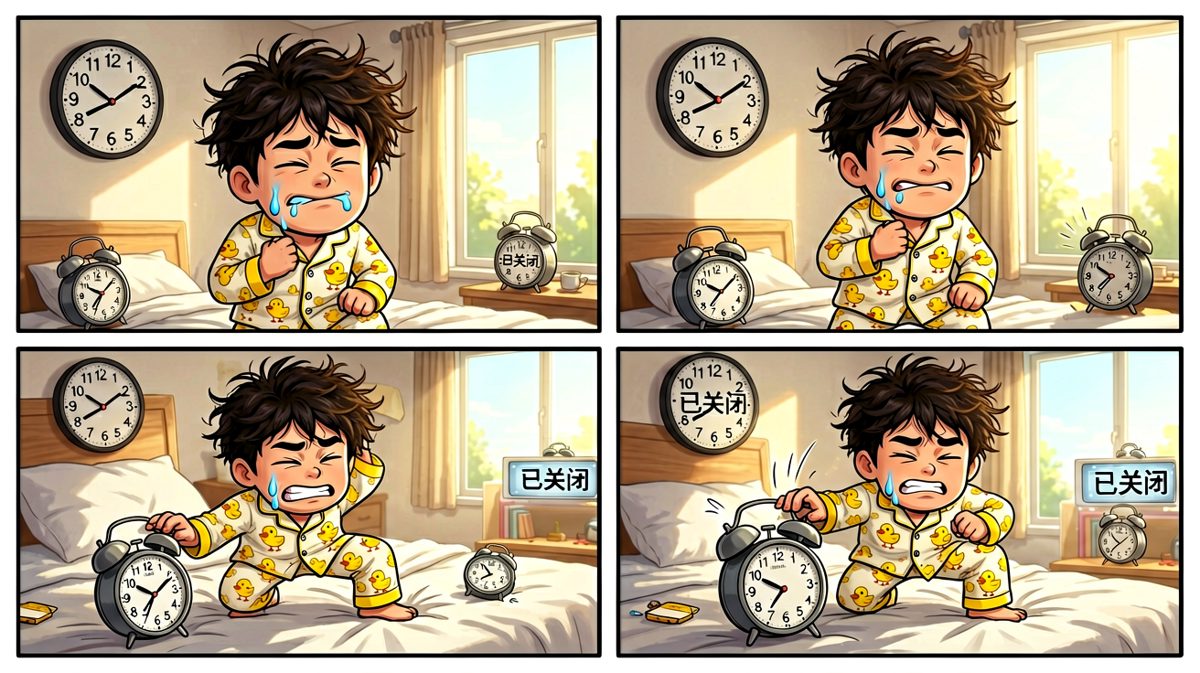终于！闹钟全部消灭！