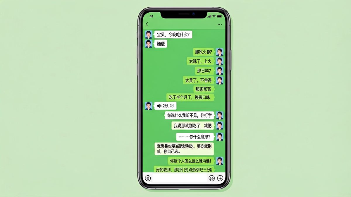 随便是最难回答的问题，最后用奶茶终结战争