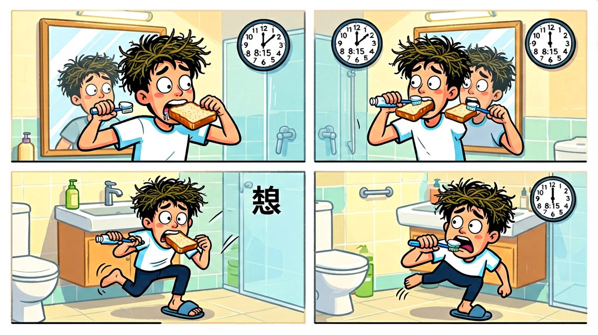 极限速成洗漱术