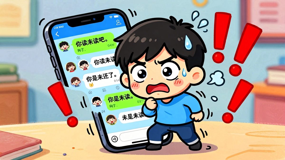 《已读不回是对我最大的尊重》