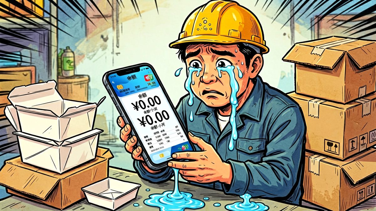 《月底了，我和我的钱包达成了共识：吃土》