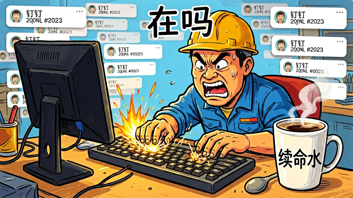 '在吗'两个字让我心跳骤停。