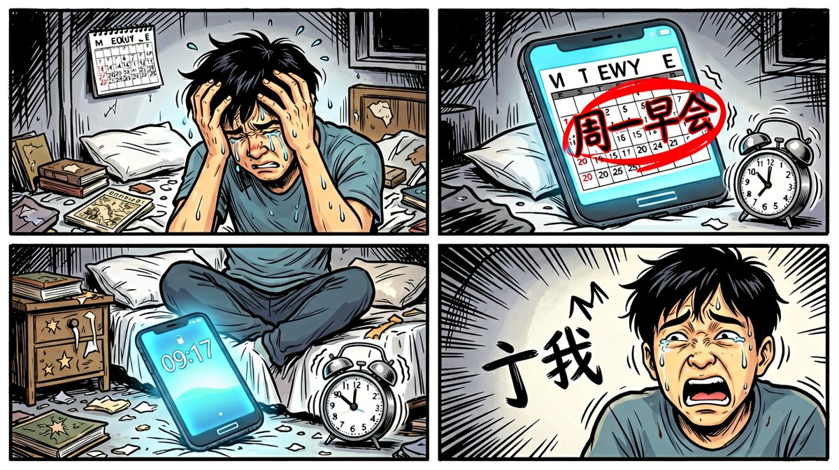 ……我已经迟到了！