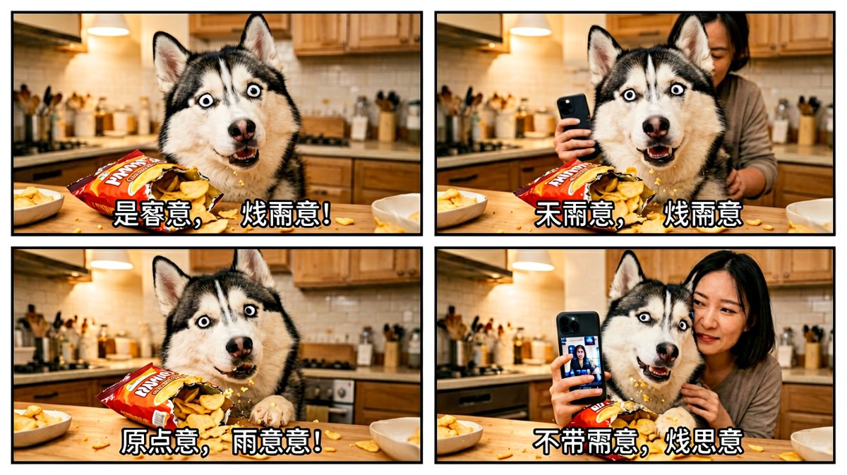 汪：是薯片先动的手，我只是正当防卫！